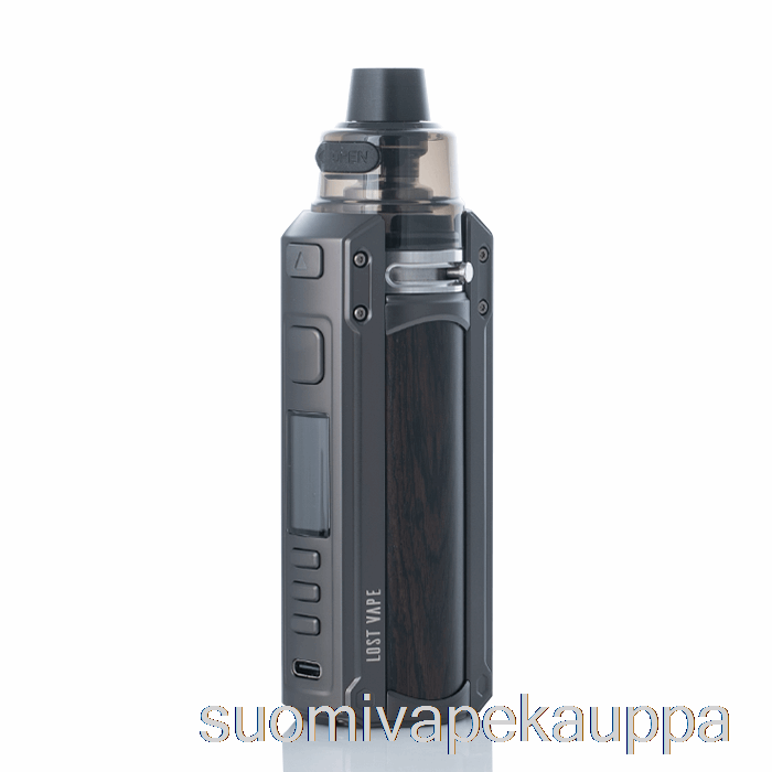 Vape Kauppa Kadonnut Vape Ursa Quest 100w Pod Mod Kit Gunmetal / Eebenpuu